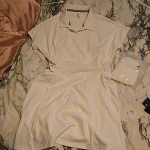 Adidas White Polo Dress